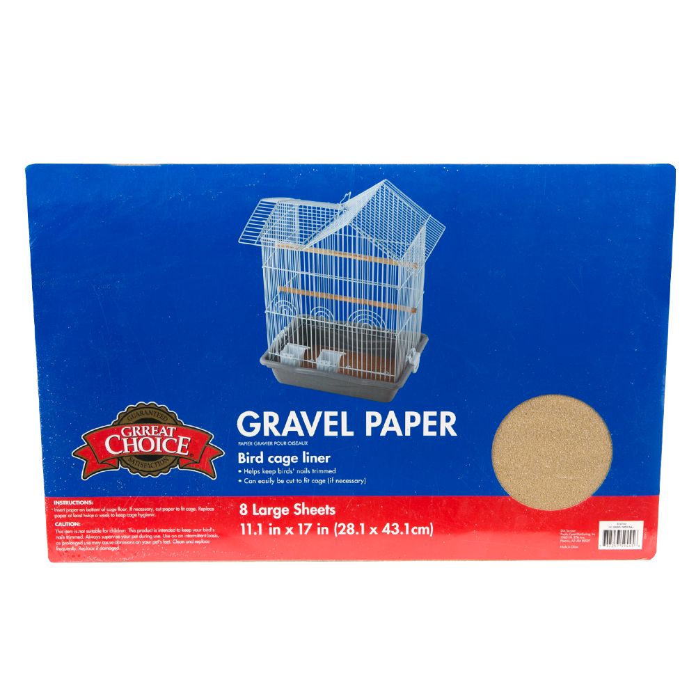 Grreat Choice® Gravel Bird Cage Paper bird Cage Liners PetSmart
