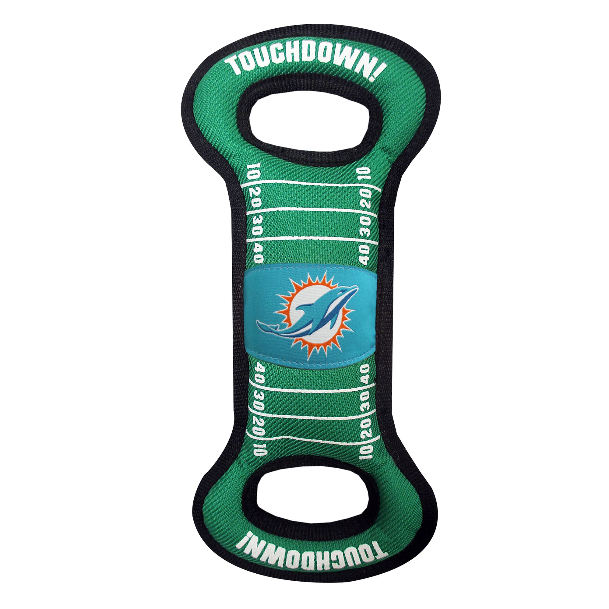 Miami Dolphins NFL Field Toy, dog Rope & Tug Toys