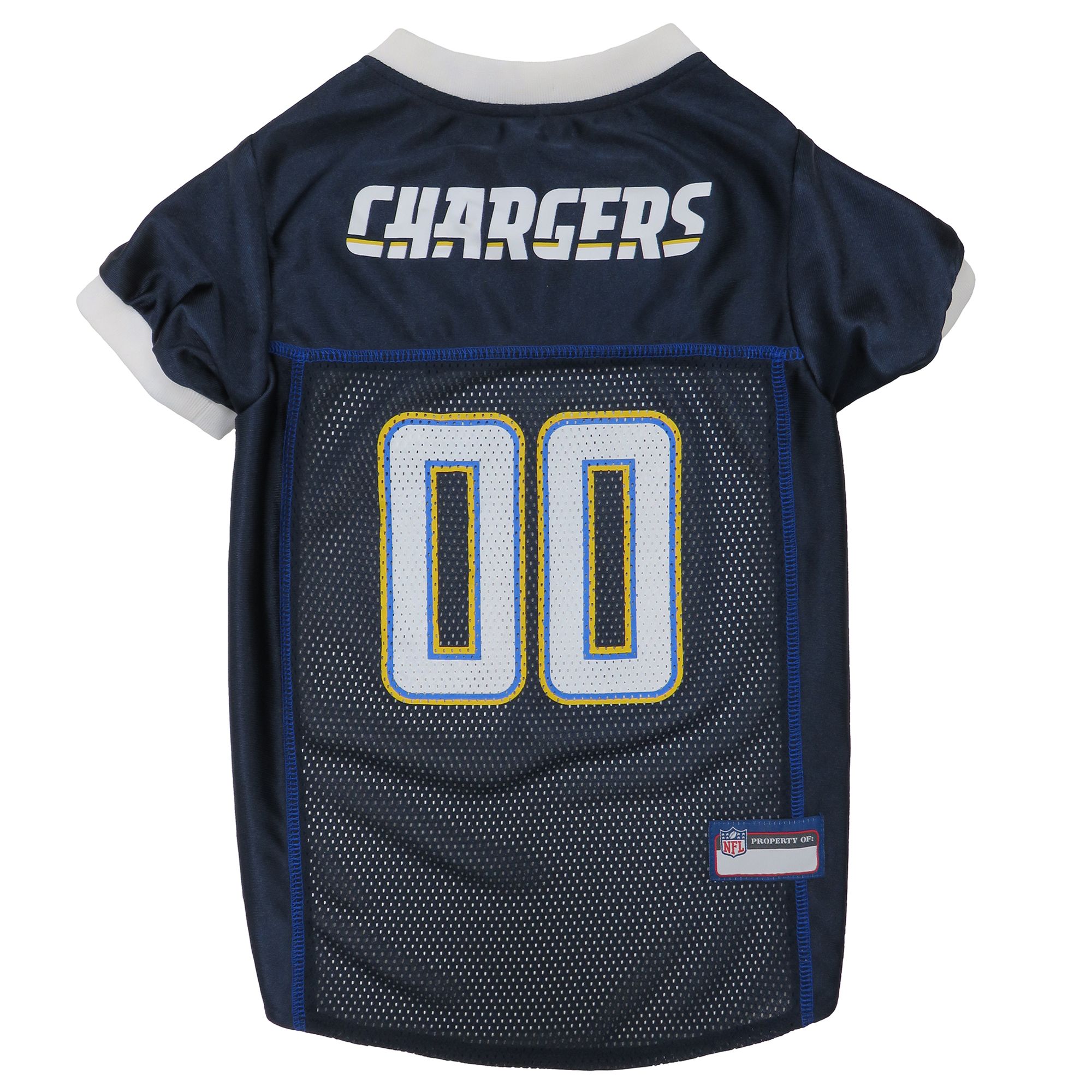 chargers pet jersey