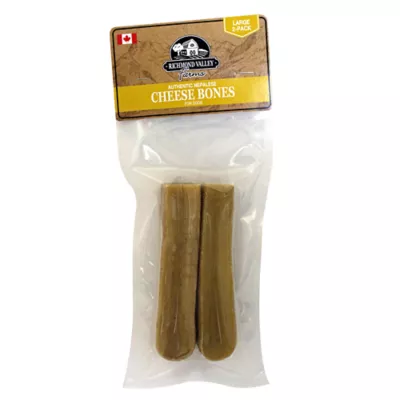 Product Richmond Valley Farms Cheese Bones Dog Treats - 2 Pack