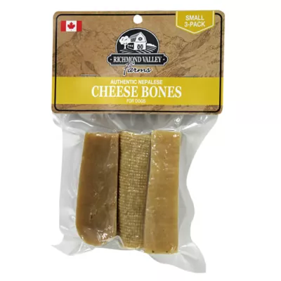 Product Richmond Valley Farms Cheese Bones Dog Treats - 3 Pack