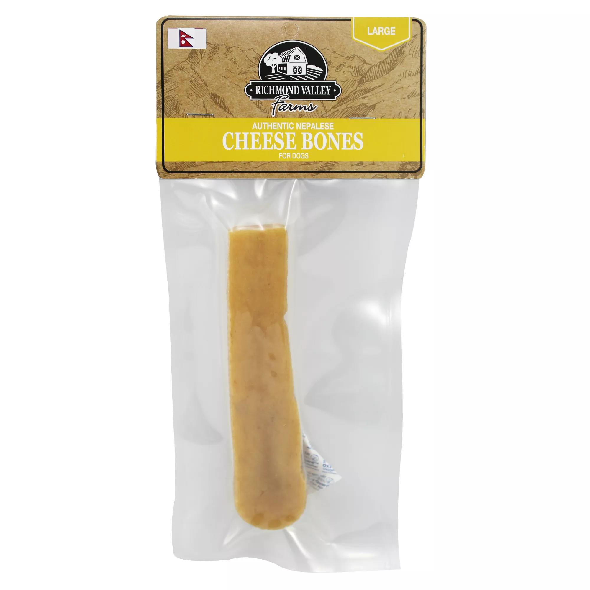 Richmond Valley Farms Cheese Bone Dog Treat