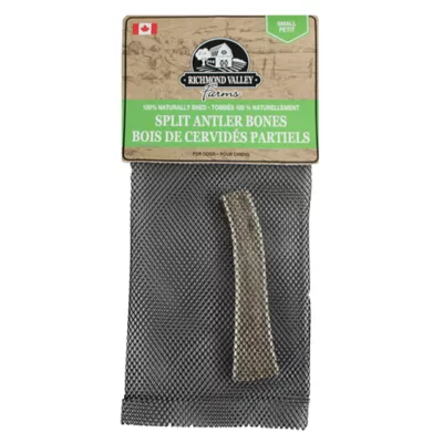 Product Richmond Valley Farms Split Antler Bone Dog Treat