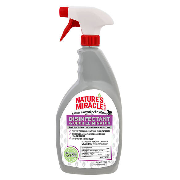 Nature's Miracle® Disinfectant & Odor Eliminator Dog Spray dog Stain & Odor Removers PetSmart