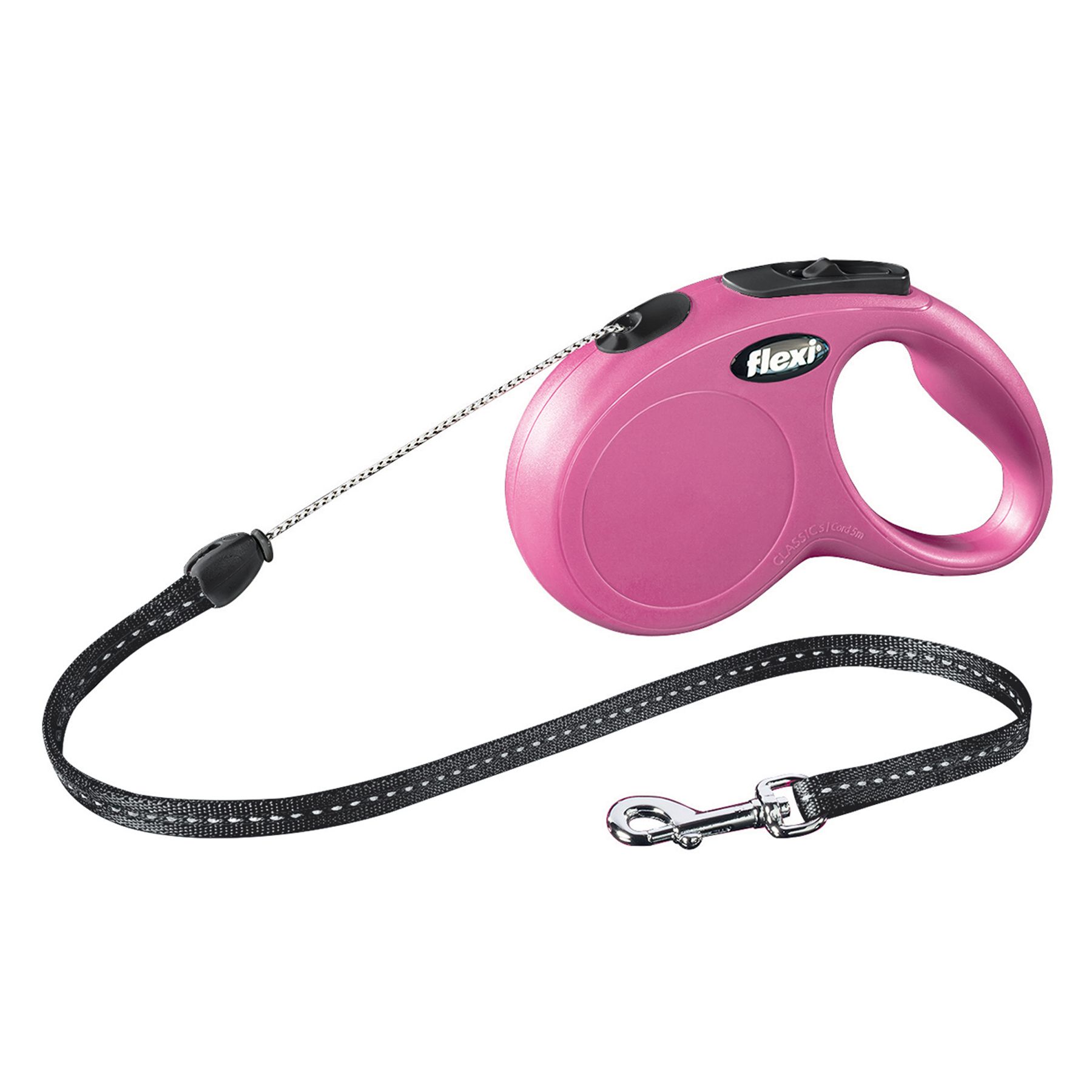 flexi lead pink