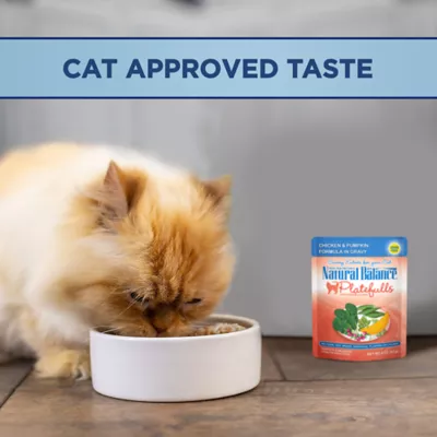 Product Natural Balance Platefulls Adult Cat Food - Grain Free, Chicken & Pumpkin