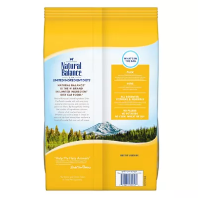 Product Natural Balance Limited Ingredient Diets Cat Food - Grain Free, Green Pea & Duck