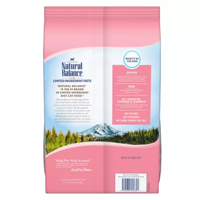 Product Natural Balance Limited Ingredient Diets Cat Food - Grain Free, Green Pea & Salmon