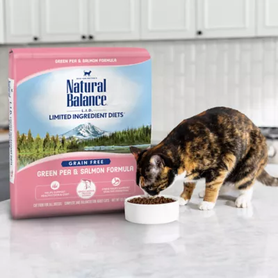 Product Natural Balance Limited Ingredient Diets Cat Food - Grain Free, Green Pea & Salmon