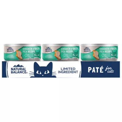 Product Natural Balance Limited Ingredient Diets Cat Food - Grain Free, Chicken & Green Pea