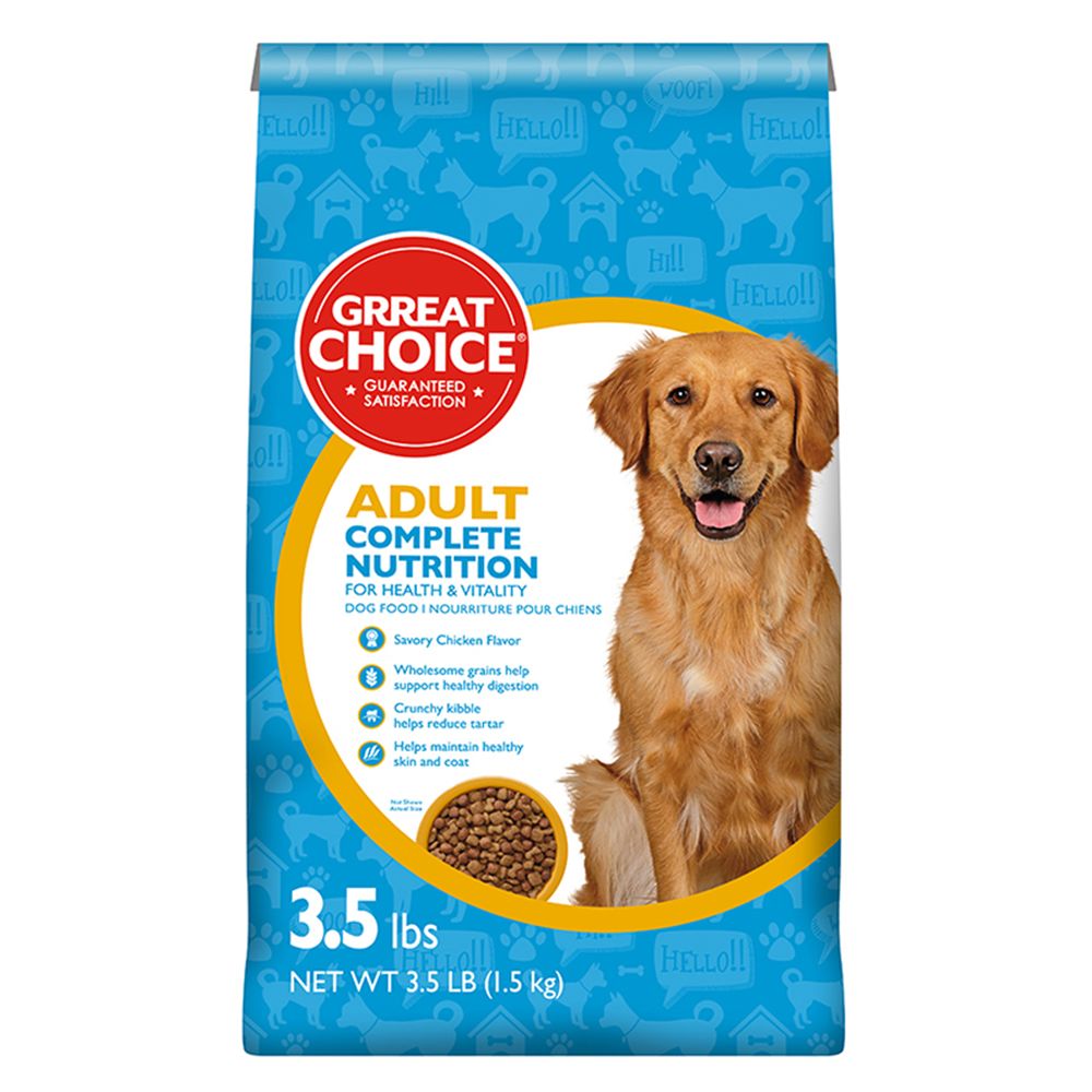 Grreat Choice® Complete Nutrition Adult Dog Food Chicken dog Dry