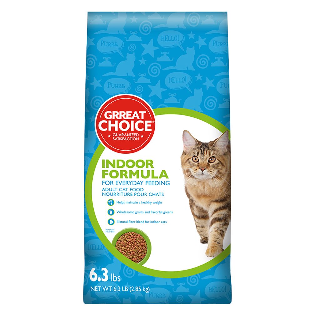 Grreat Choice® Indoor Formula Adult Cat Food | cat Dry ...