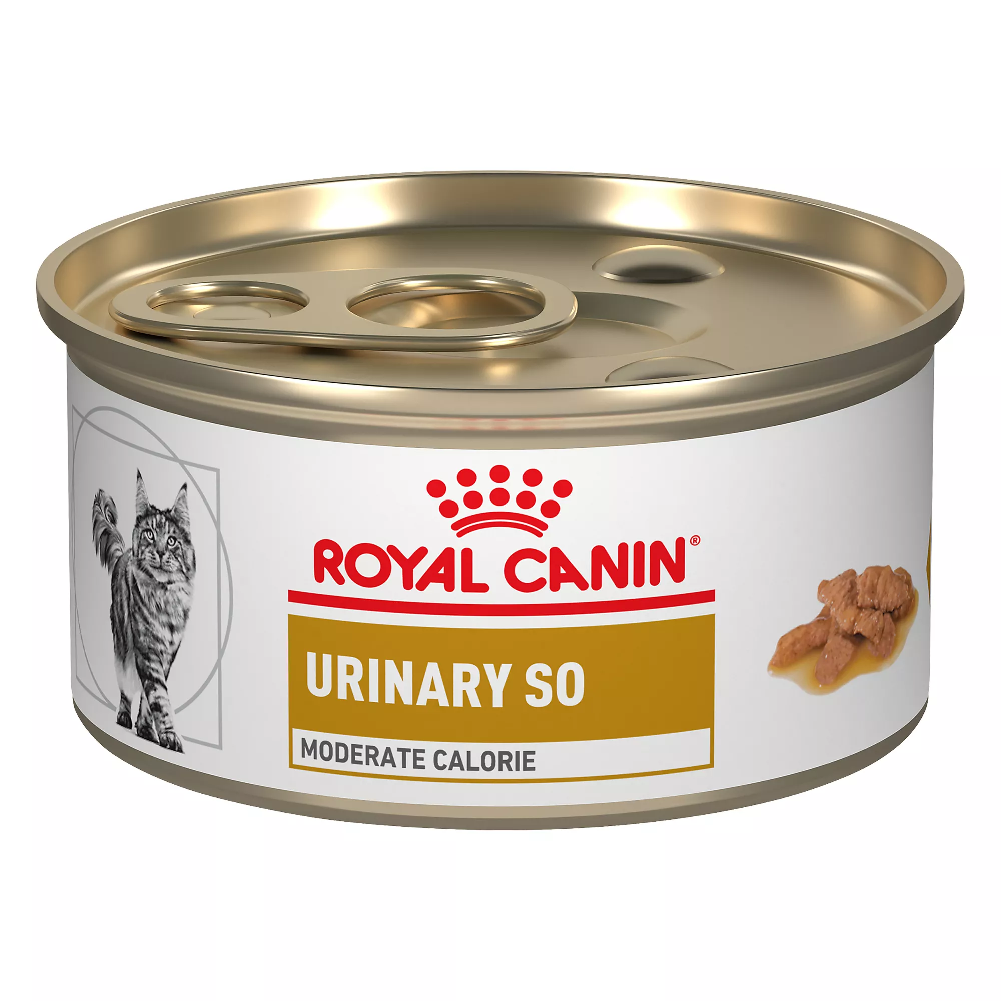 Royal Canin® Veterinary Diet Urinary SO Moderate Calorie Adult Cat Wet Food in Gravy  3 oz can