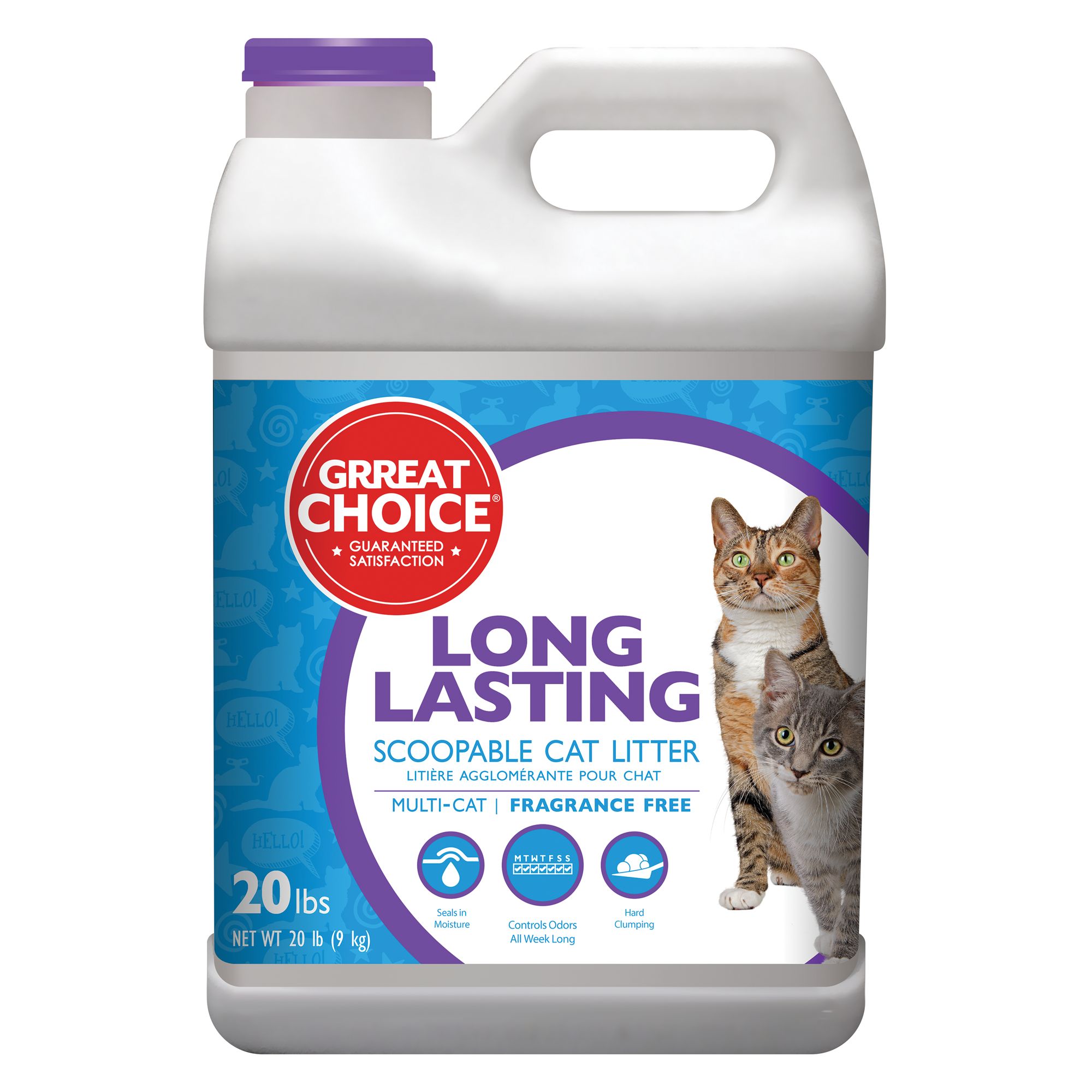 Grreat Choice® Long Lasting Cat Litter 