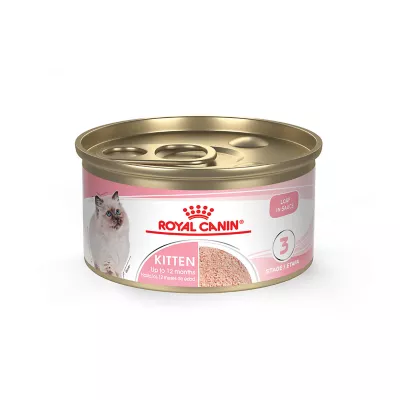 Product Royal Canin® Feline Care Nutrition Kitten Loaf in Sauce Wet Food  3 oz can