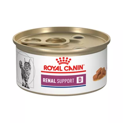 Product Royal Canin® Veterinary Diet Feline Renal Support D Adult Cat Wet Food in Gravy  3 oz can