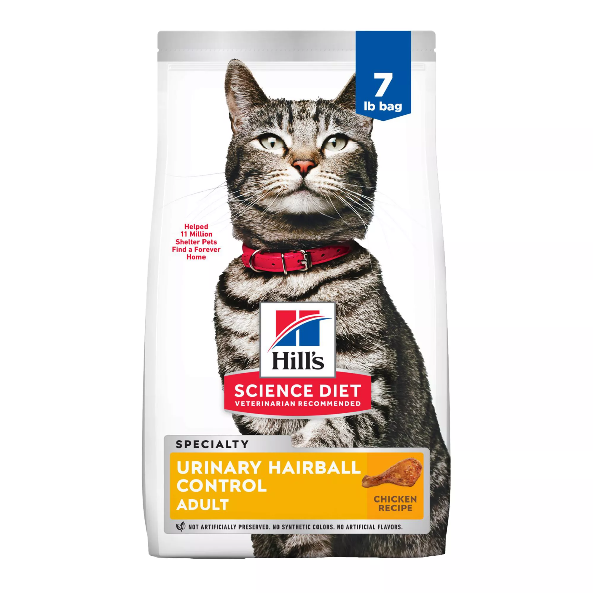 Hill's® Science Diet® Urinary Hairball Control Adult Dry Cat Food - Chicken