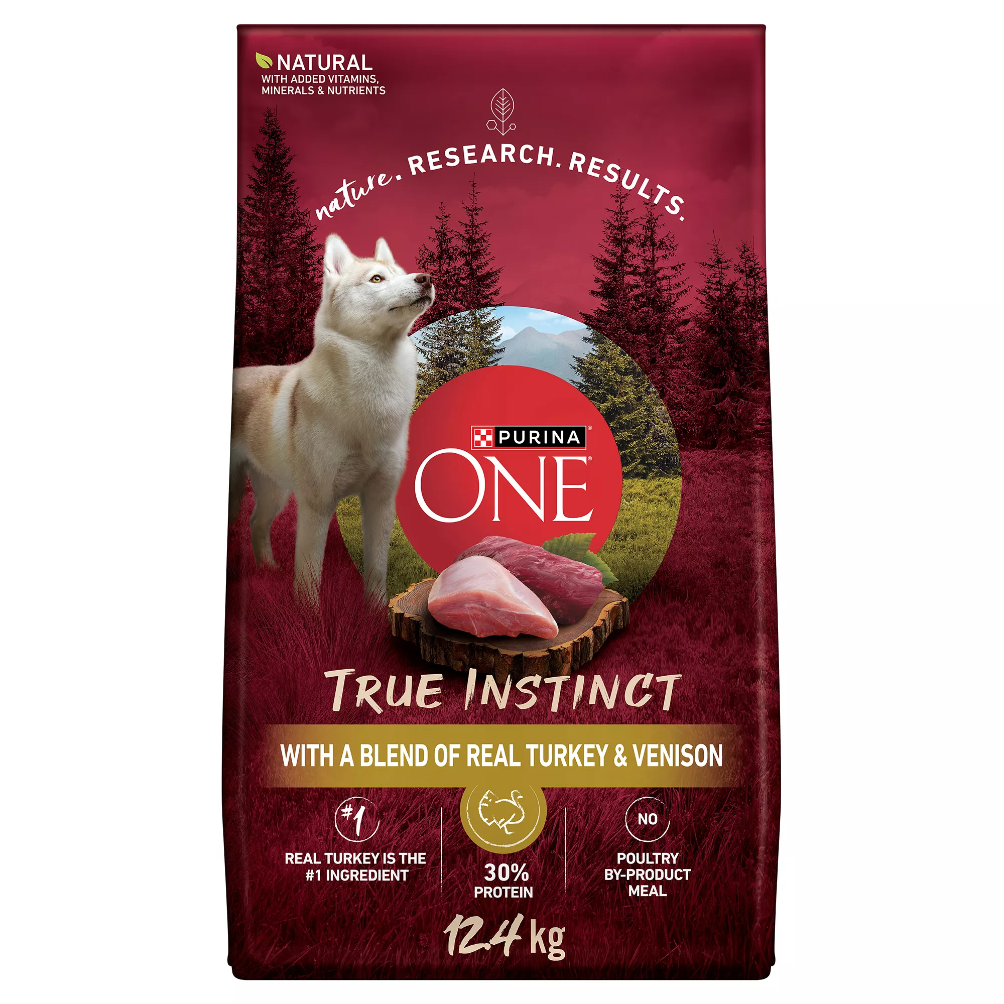 Purina ONE SmartBlend True Instinct Natural Dry Dog Food - Turkey & Venison