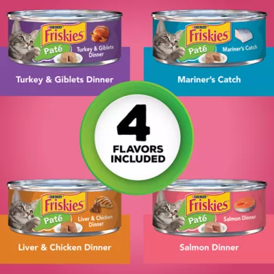 Product Purina® Friskies®  Adult Cat Wet Food - Variety Pack, 32 CT, 176 OZ