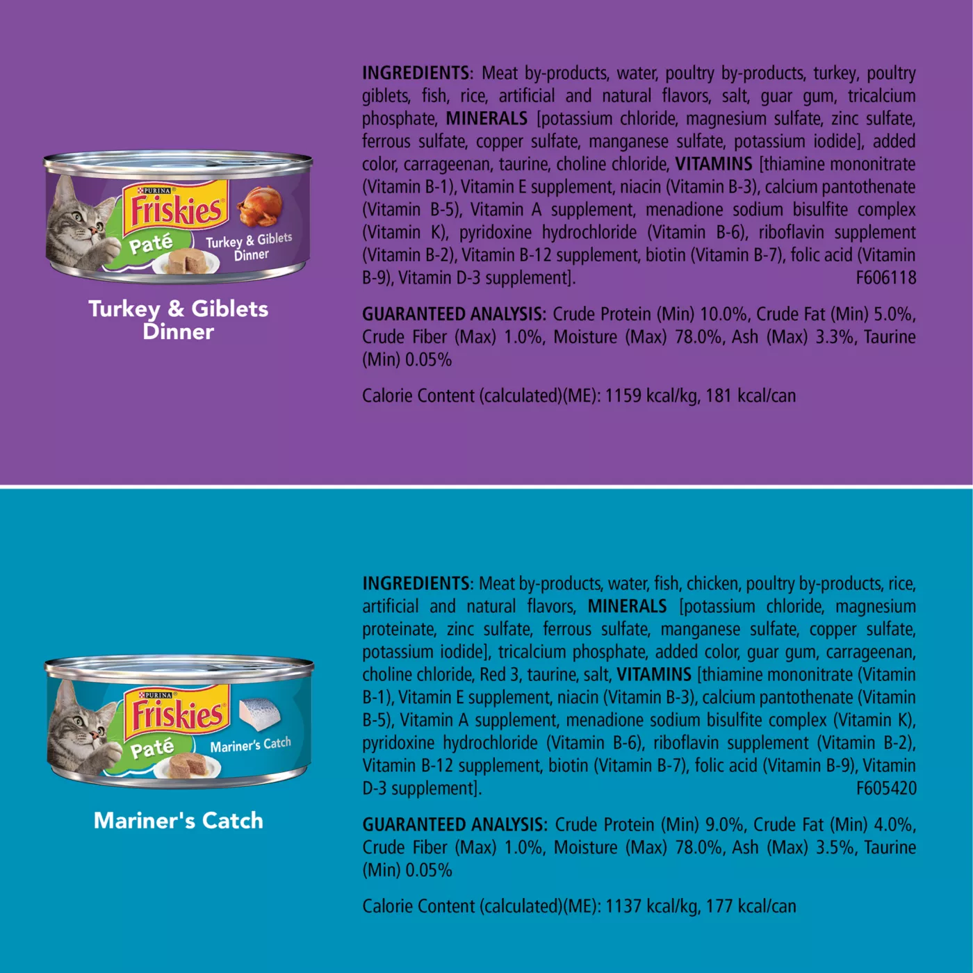 Purina Friskies Adult Cat Wet Food Variety Pack 32 CT 176 OZ