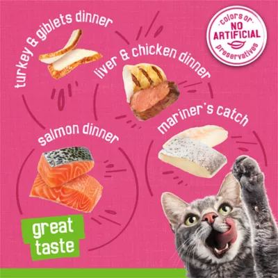 Friskies® Adult Cat Wet Food - Variety Pack, Surfin' & Turfin' Pate Favorites, 32 CT, 176 OZ - Image 8