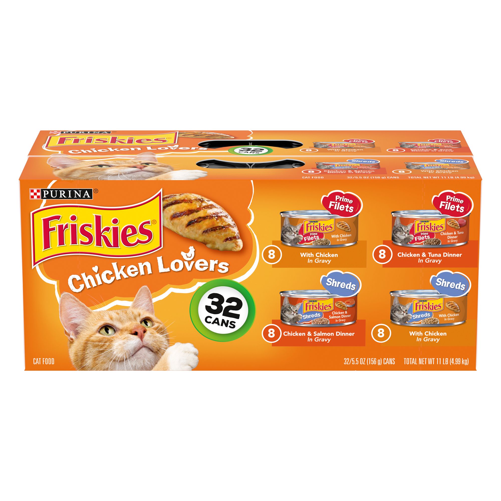 Friskies 7 Coups de Cœur nourriture pour chats adultes, 1,42 kg –  Purina : Nourriture en conserve