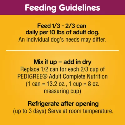 Product Pedigree® Chopped Ground Dinner Adult Wet Dog Food - 13.20z