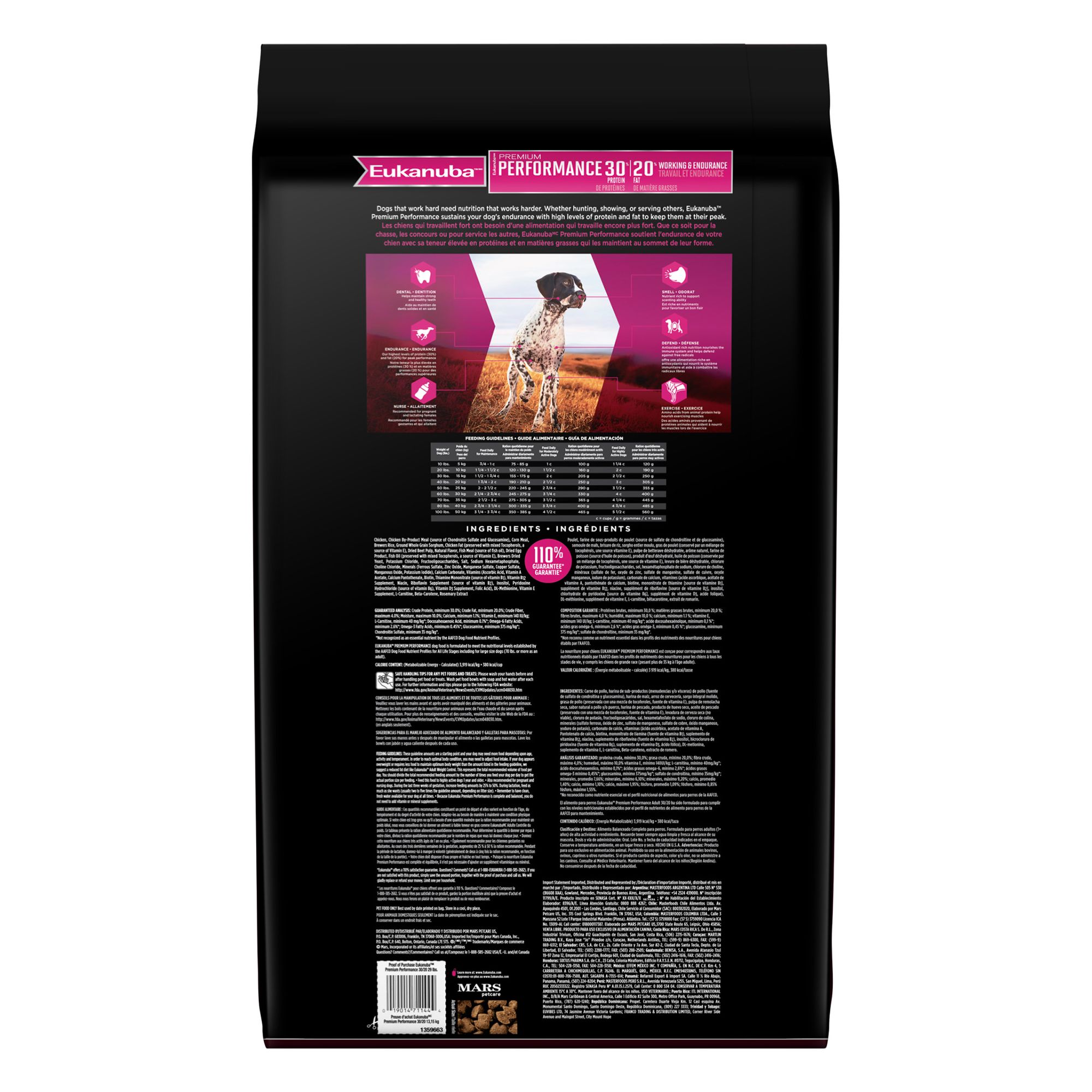 eukanuba premium performance working & endurance