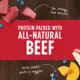 Product Instinct® Raw Boost Mixers Freeze-Dried All Life Stages Dog Food Topper - Raw, Grain Free, Beef