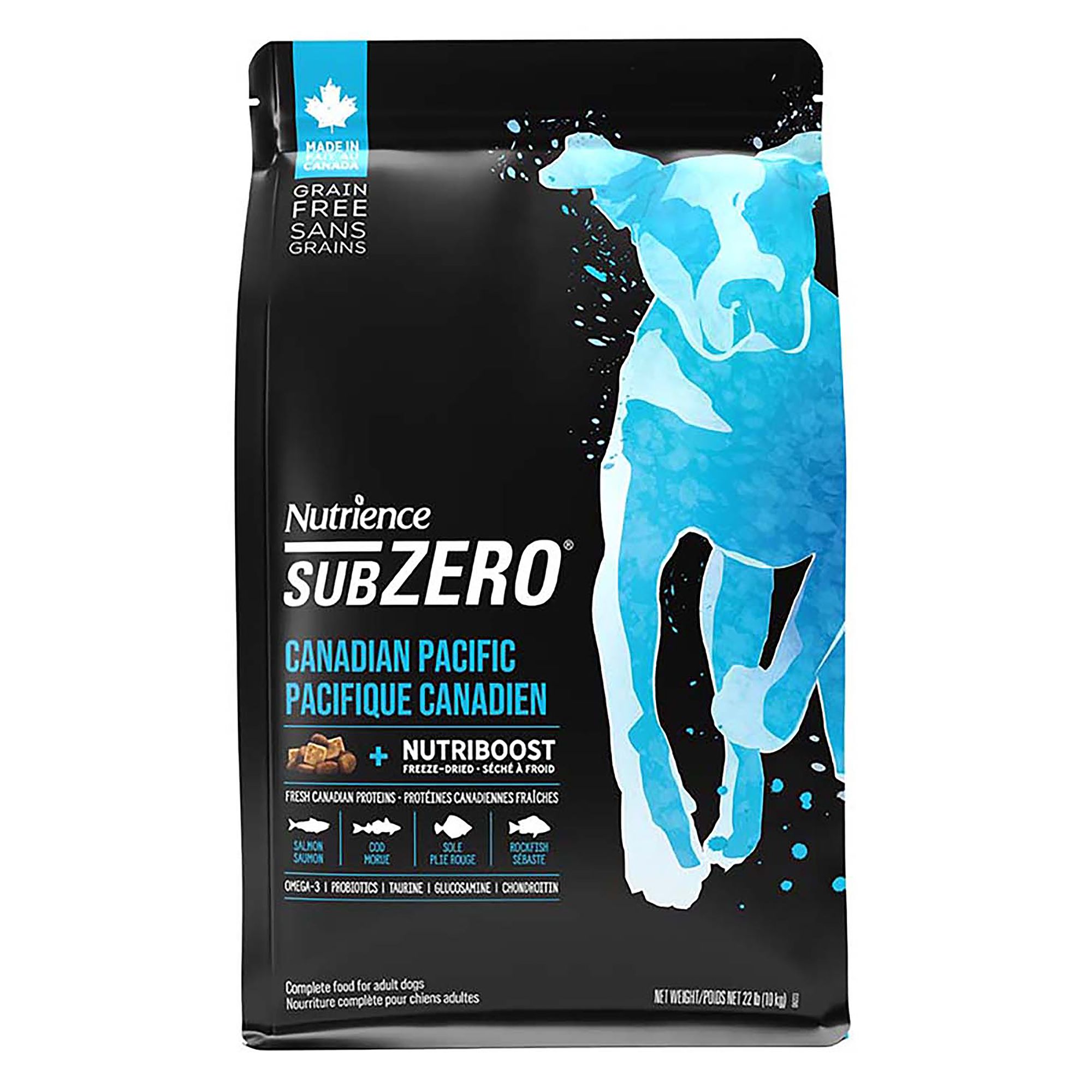 Nutrience subzero dog sales food