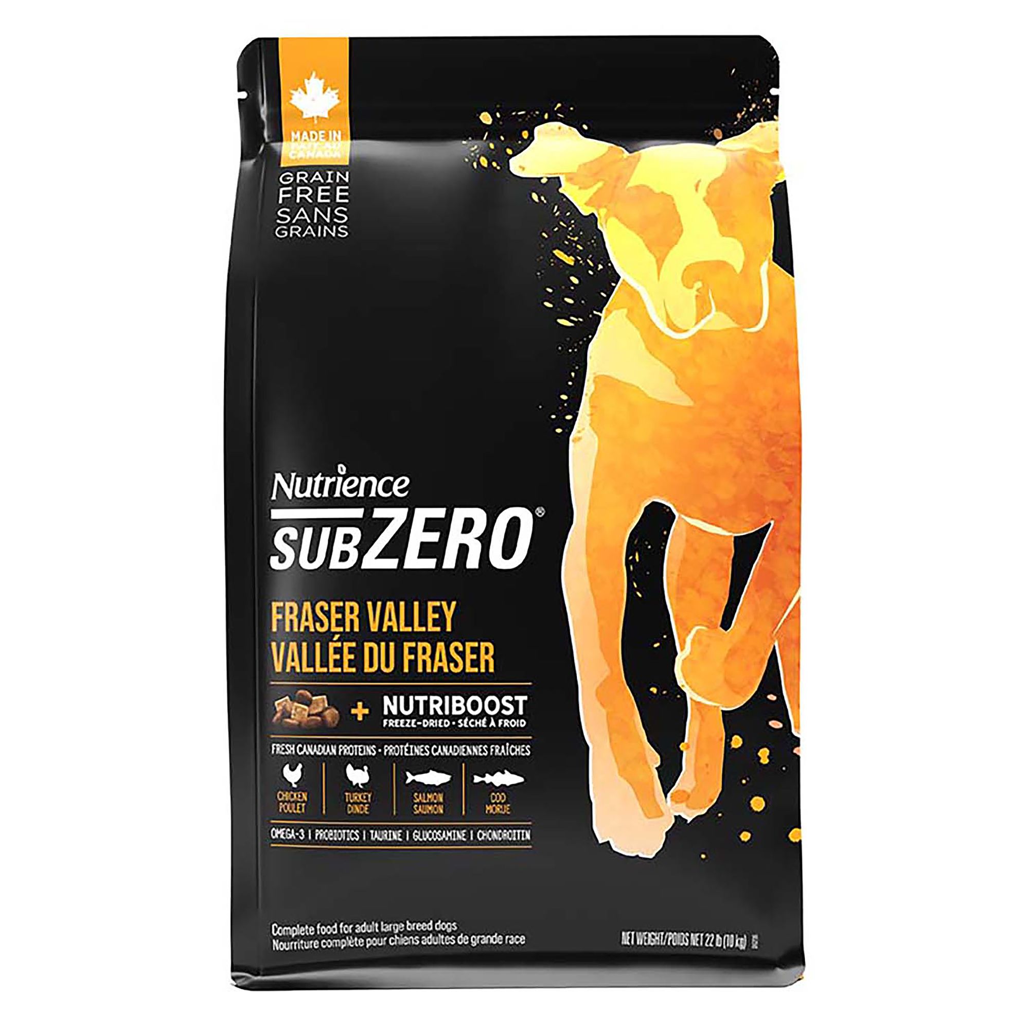 Nutrience subzero 2025 dog food