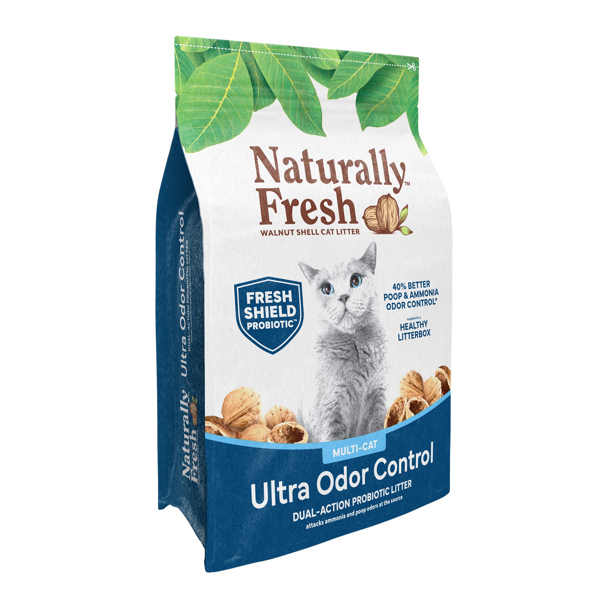 Naturally Fresh&trade; Ultra Odor Control Multi-Cat Walnut Cat Litter - thumbnail 5