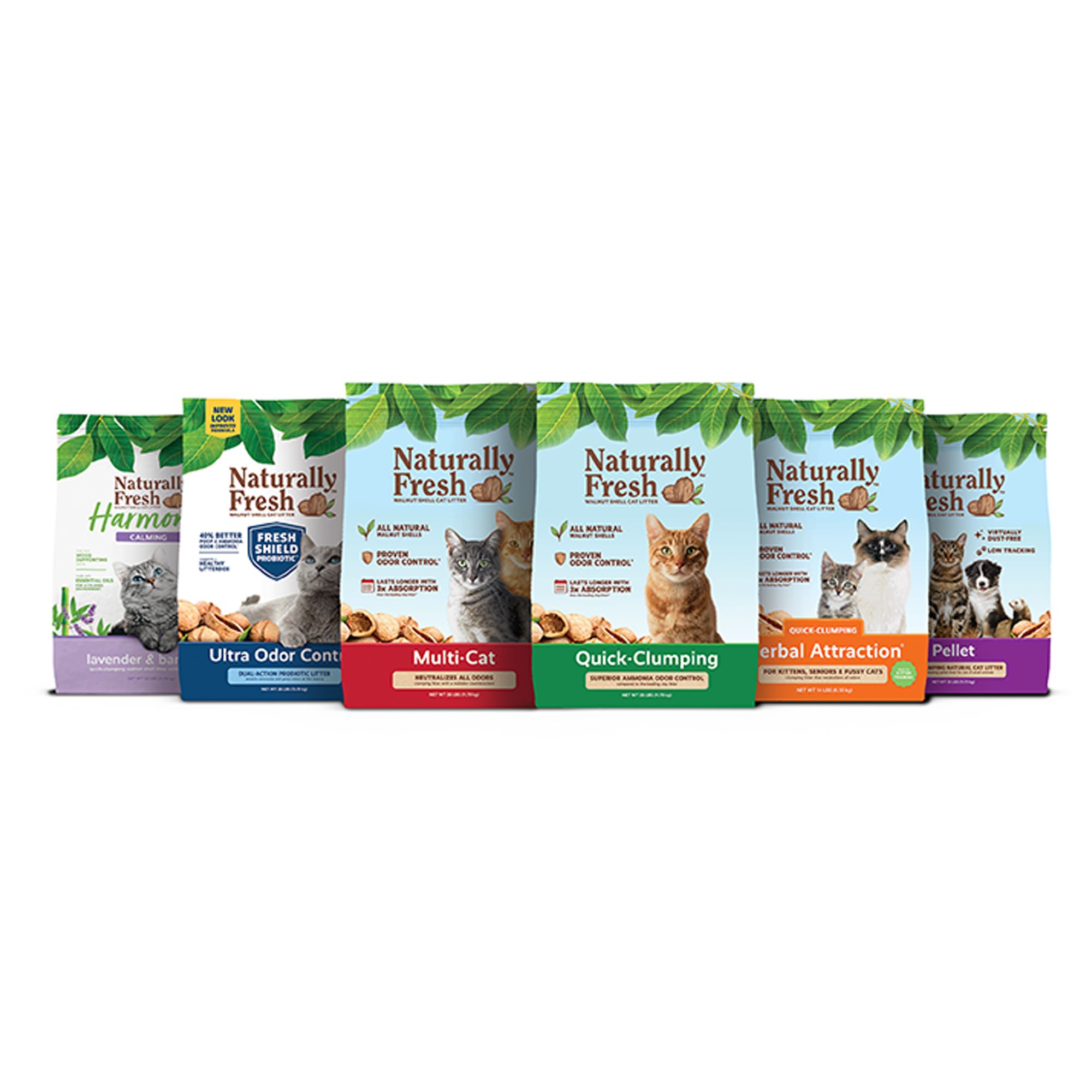 Naturally Fresh&trade; Ultra Odor Control Multi-Cat Walnut Cat Litter - thumbnail 8