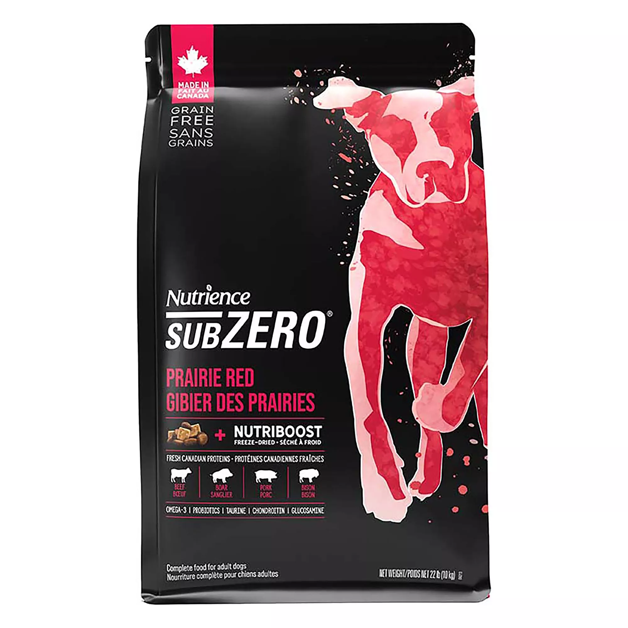 Nutrience SubZero Adult Dog Food - Grain Free, Prairie Red