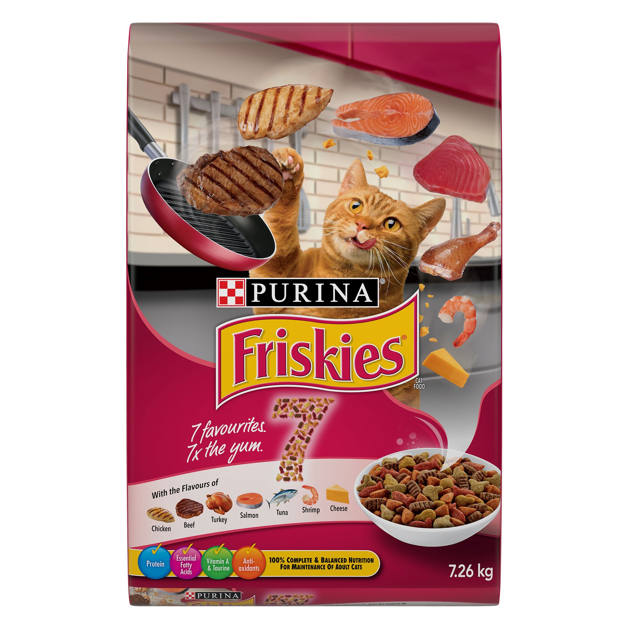 Purina® Friskies® 7 Cat Food | cat Dry Food | PetSmart