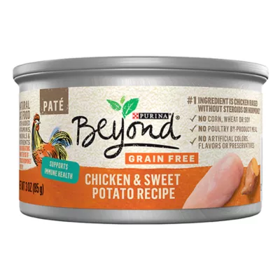 Product Purina® Beyond® Grain Free Adult Cat Wet Food - 3.33 oz., Grain Free, Corn, Wheat & Soy Free