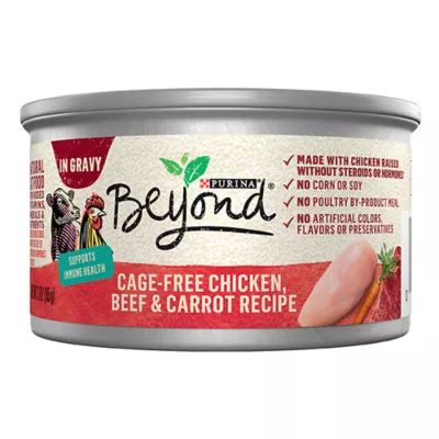 Product Purina® Beyond® Grain Free Adult Cat Wet Food - 3.33 oz., Grain Free, Corn, Wheat & Soy Free