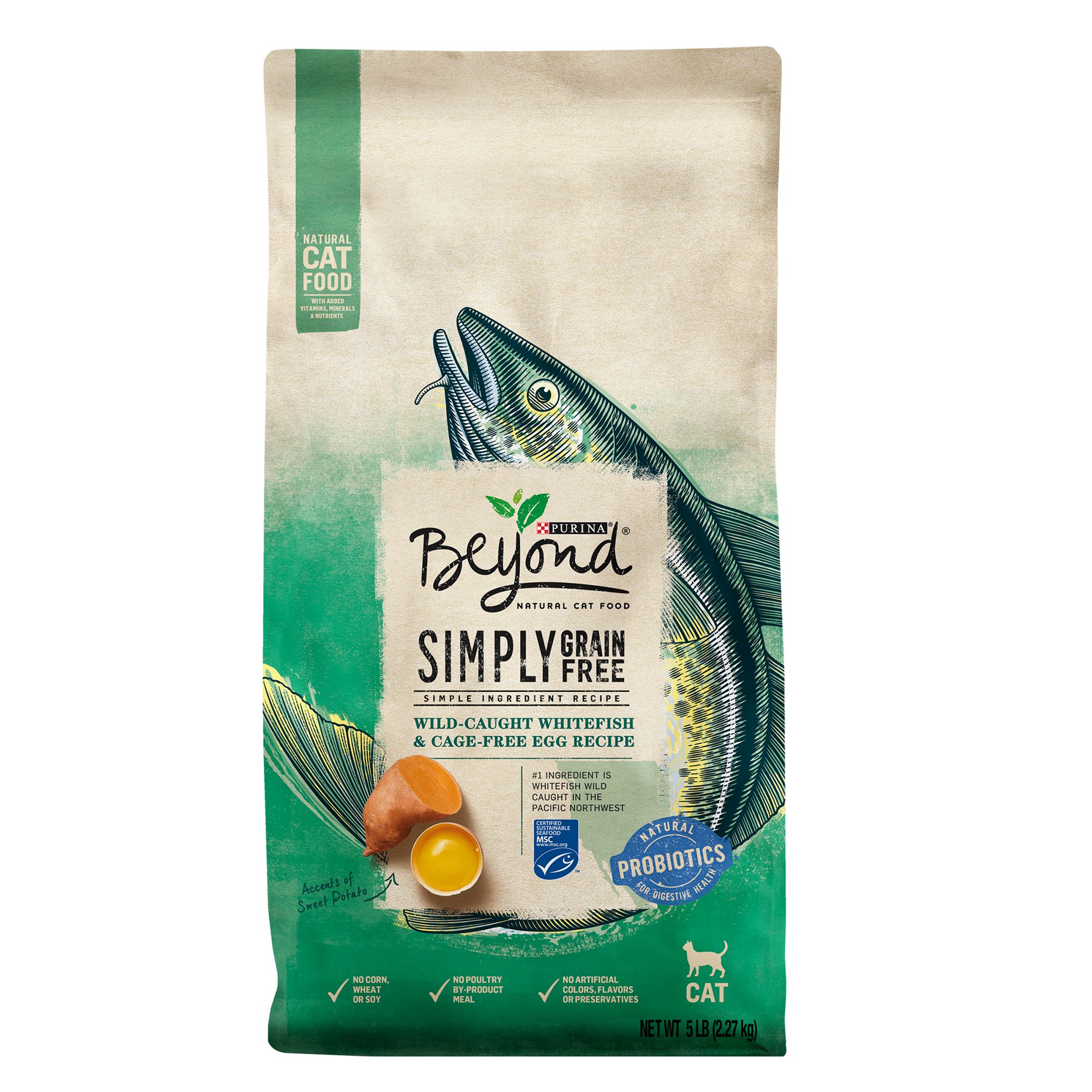 Purina Beyond Simply Grain Free Adult Cat Dry Food Ocean