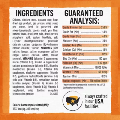 Product Purina® Beyond® Grain Free Adult Cat Dry Food - Chicken, Grain Free, Probiotics