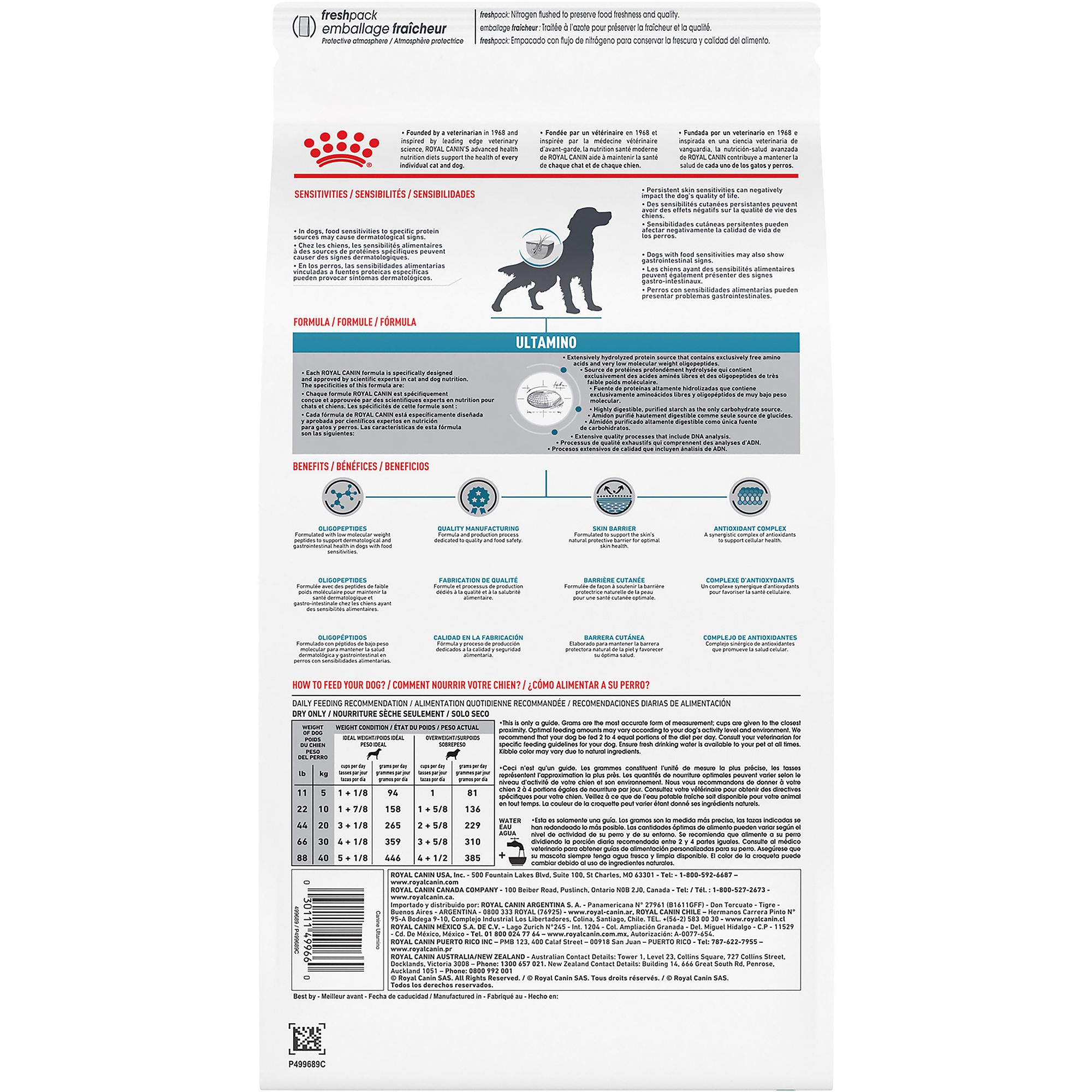 royal canin veterinary diet ultamino dry dog food