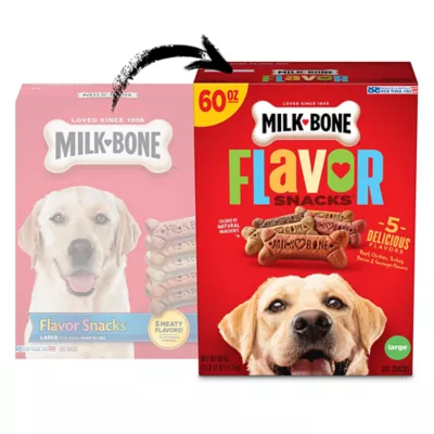 Milk Bone Flavor Snacks Dog Treats 60 oz Large