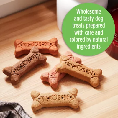 Product Milk-Bone Flavor Snacks Dog Treat All Ages - Beef, Chicken, Turkey, Bacon, Sausage