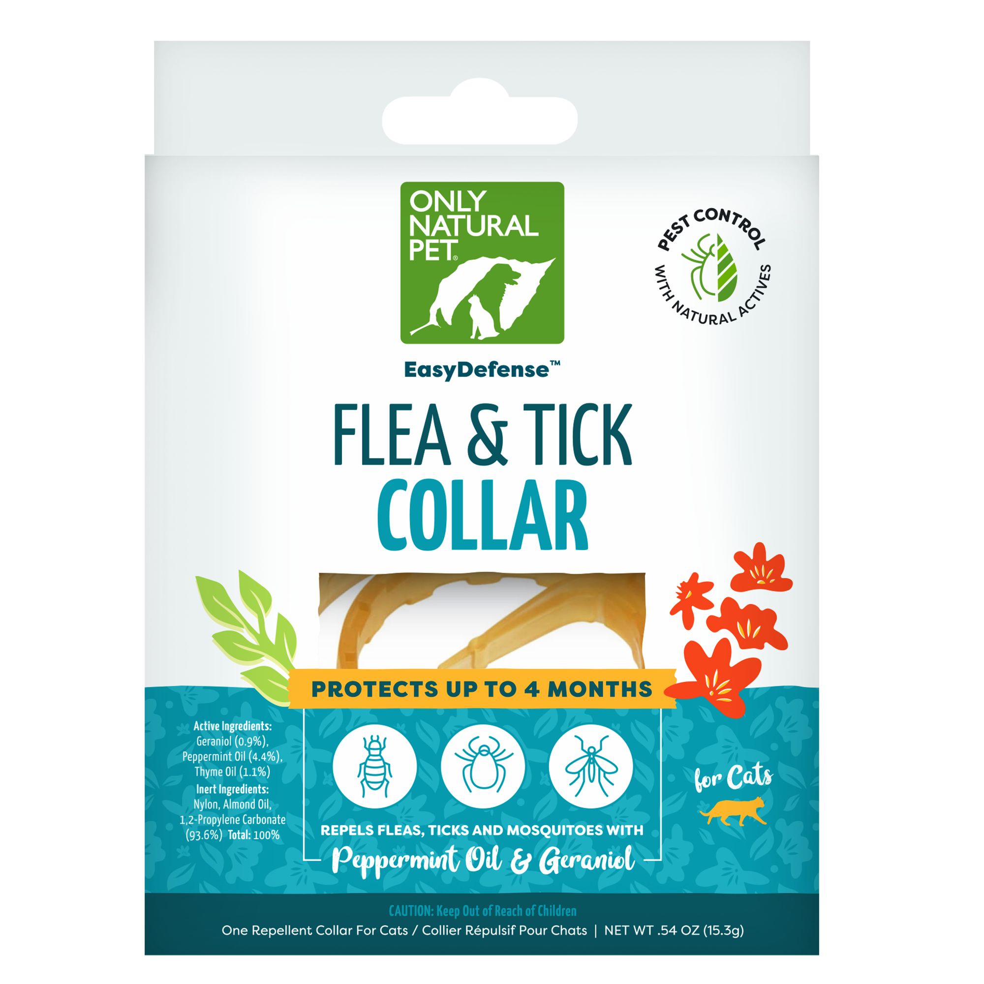 Flea and Tick Prevention for Cats Natural Flea Collar for Cats with 8 Months Protection Adjustable Cat Flea and Tick Collars Dwcom Cat Flea Collars