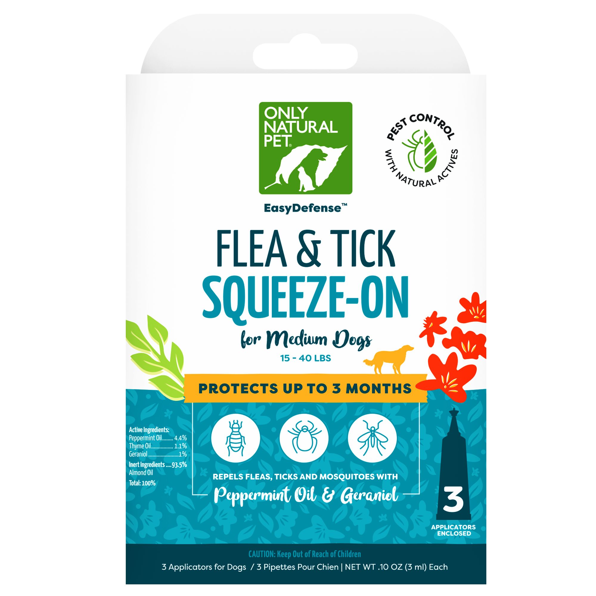 Natural pet outlet flea treatment