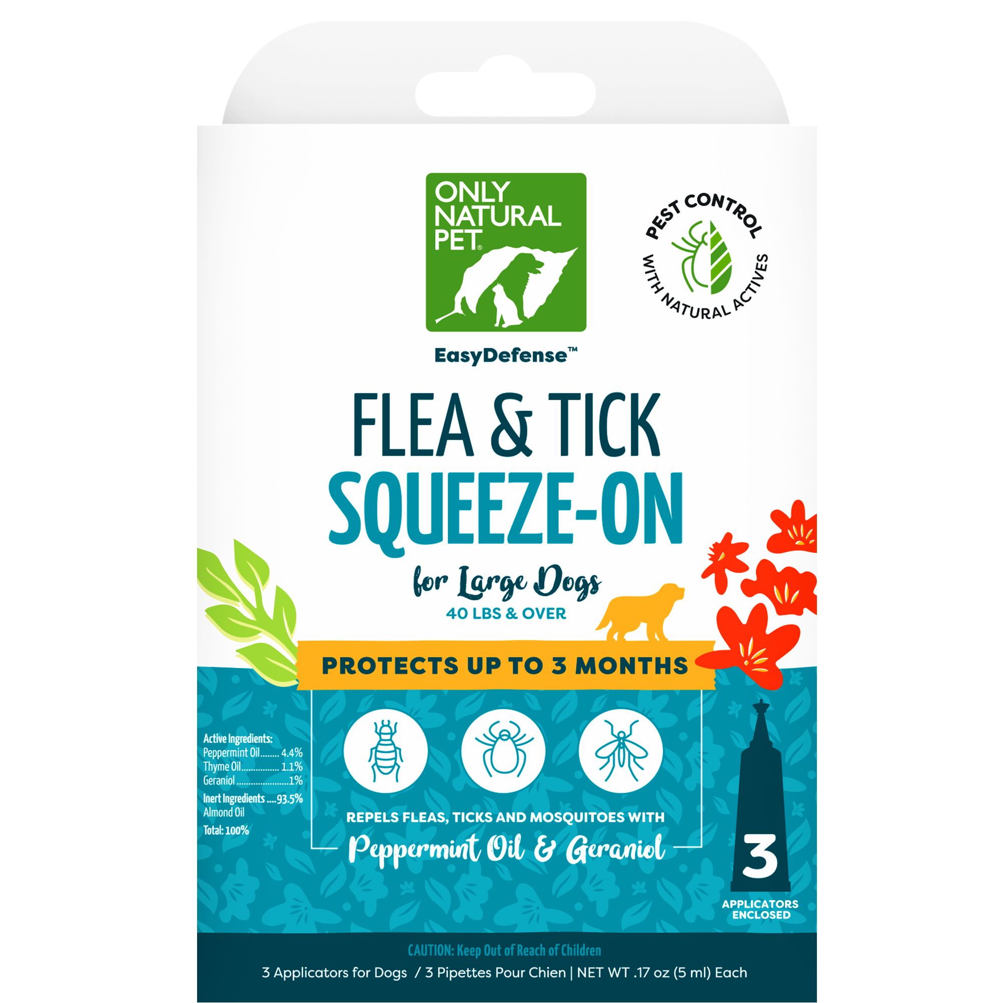 Only Natural Pet EasyDefense Herbal Dog Flea Tick