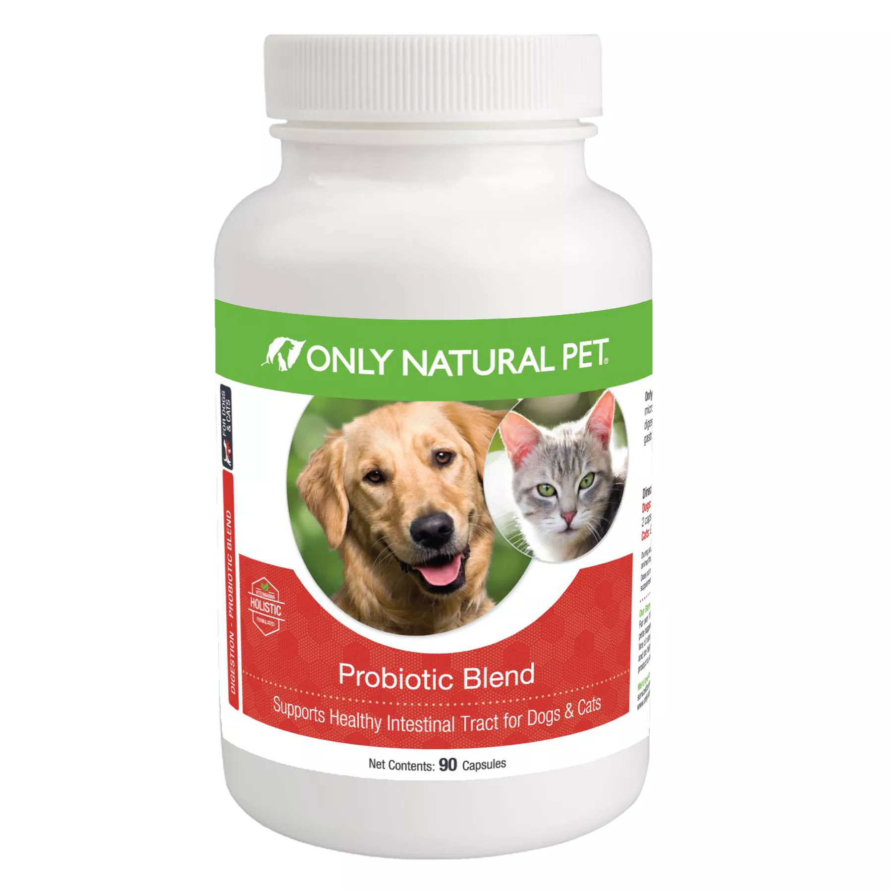 Only Natural Pet® Probiotic Blend Intestinal Tract Support Capsules