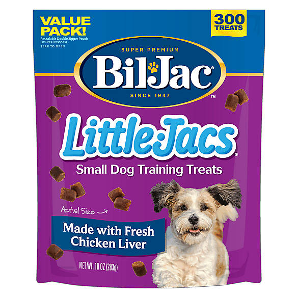 Bil-Jac® Little-Jacs Chicken Liver Small Breed Training ...