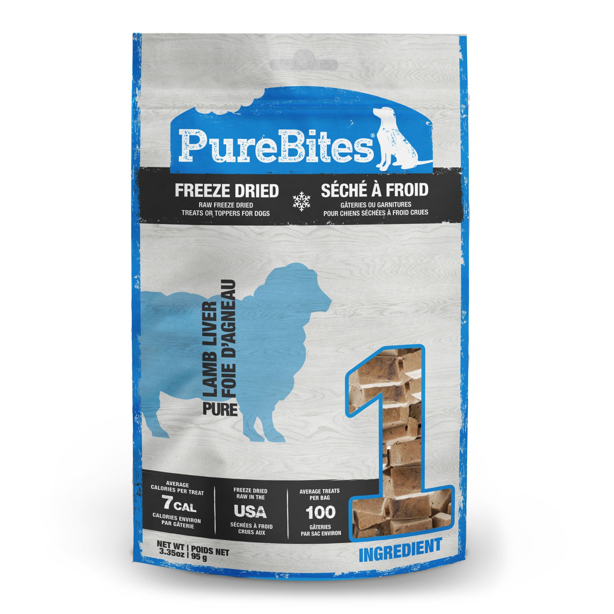 PureBites Freeze Dried Dog Treat Lamb