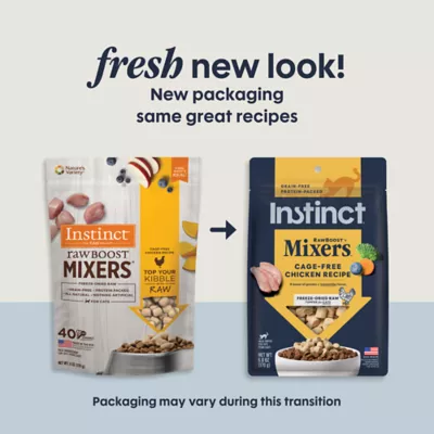 Instinct® Rawboost Mixers® Cat Food Toppers - Natural, Grain Free, Freeze Dried, Chicken - Image 8