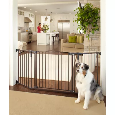 North States Windsor Extra Wide Arch Pet Gate